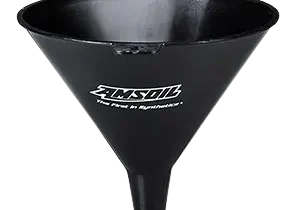 Black funnel with AMSOIL logo.