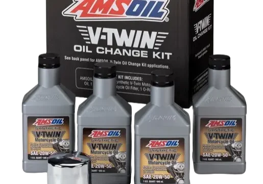 AMSOIL V-Twin Oil Change Kit.