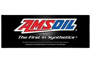 AMSOIL logo with "The First in Synthetics".