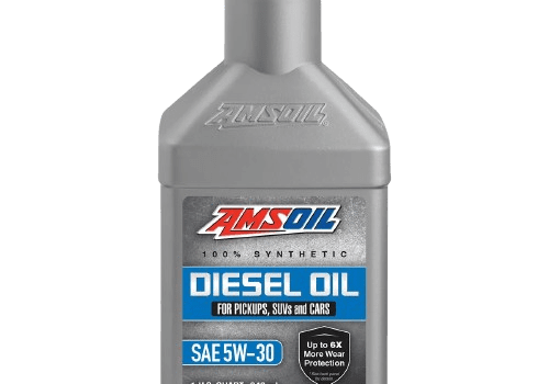AMSOIL diesel oil bottle, SAE 5W-30.