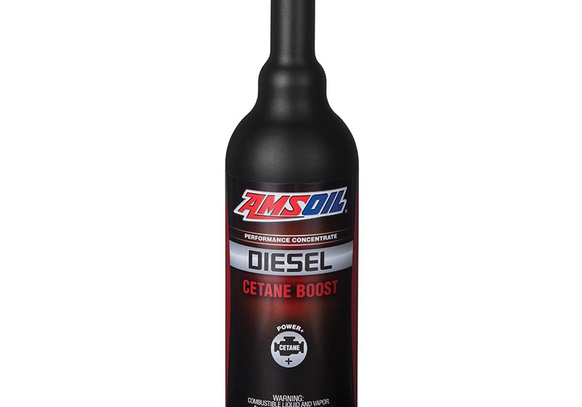 AMSOIL diesel cetane boost bottle.