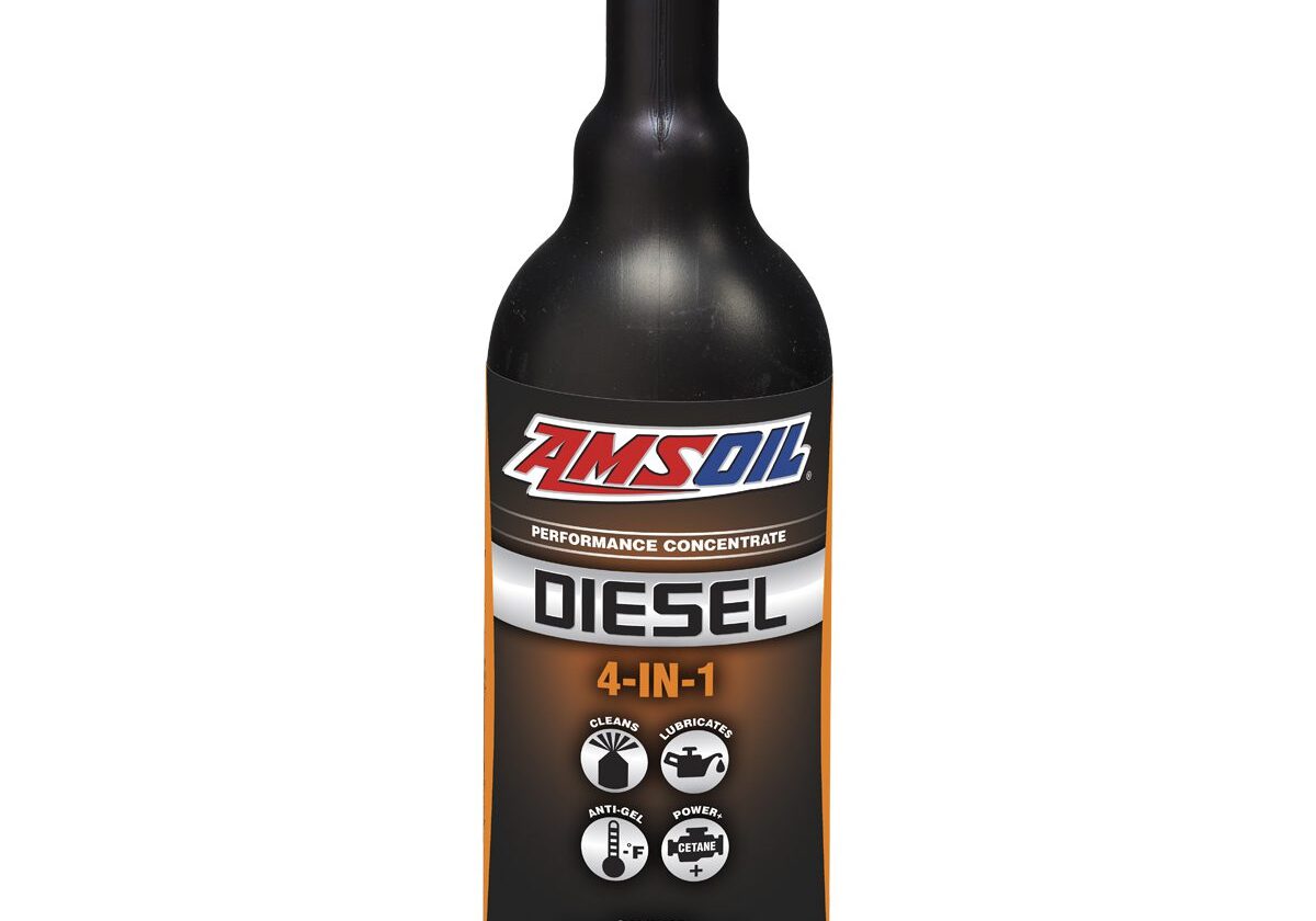 Diesel performance concentrate bottle with label.