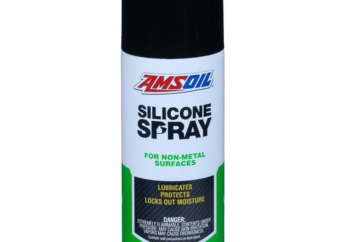 Silicone spray can for non-metal surfaces.