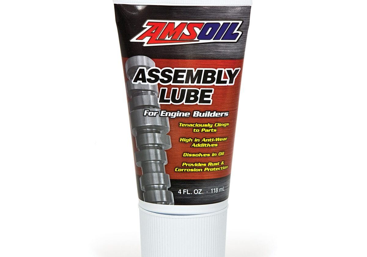 Engine assembly lube tube, AMSOIL brand.