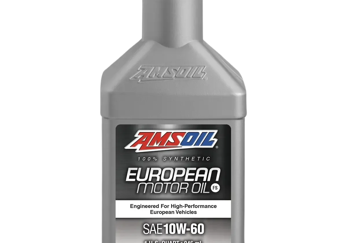 AMSOIL European motor oil bottle, SAE 10W-60.