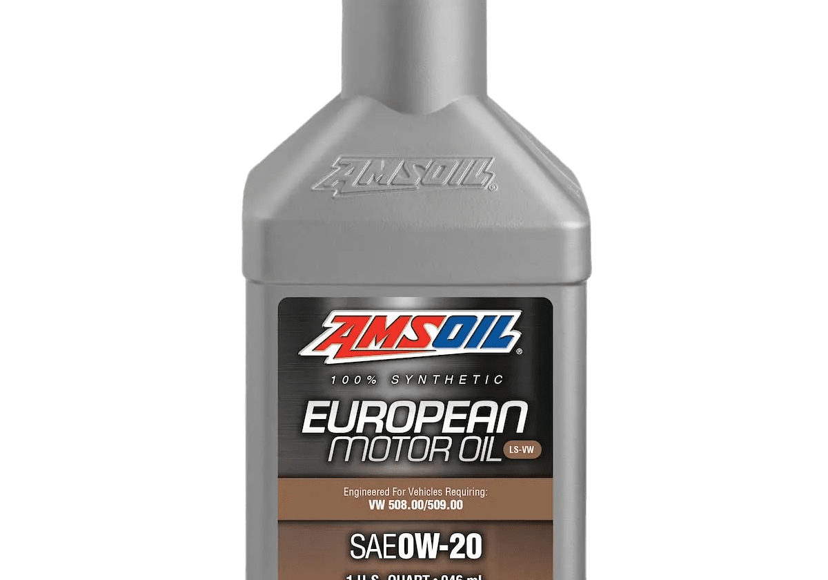 Amsoil European motor oil bottle.