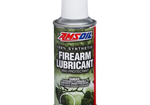 Amsoil firearm lubricant spray can.