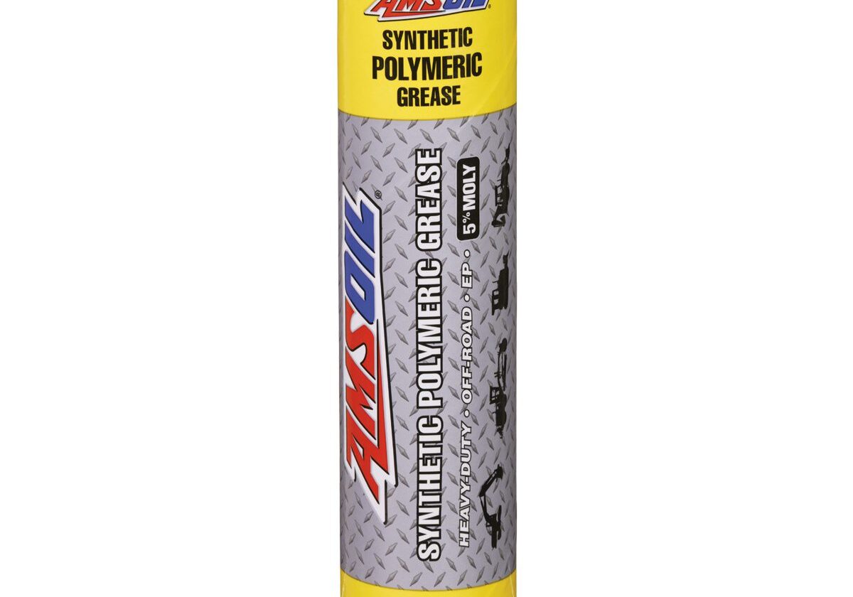 AMSOIL synthetic polymeric grease tube.