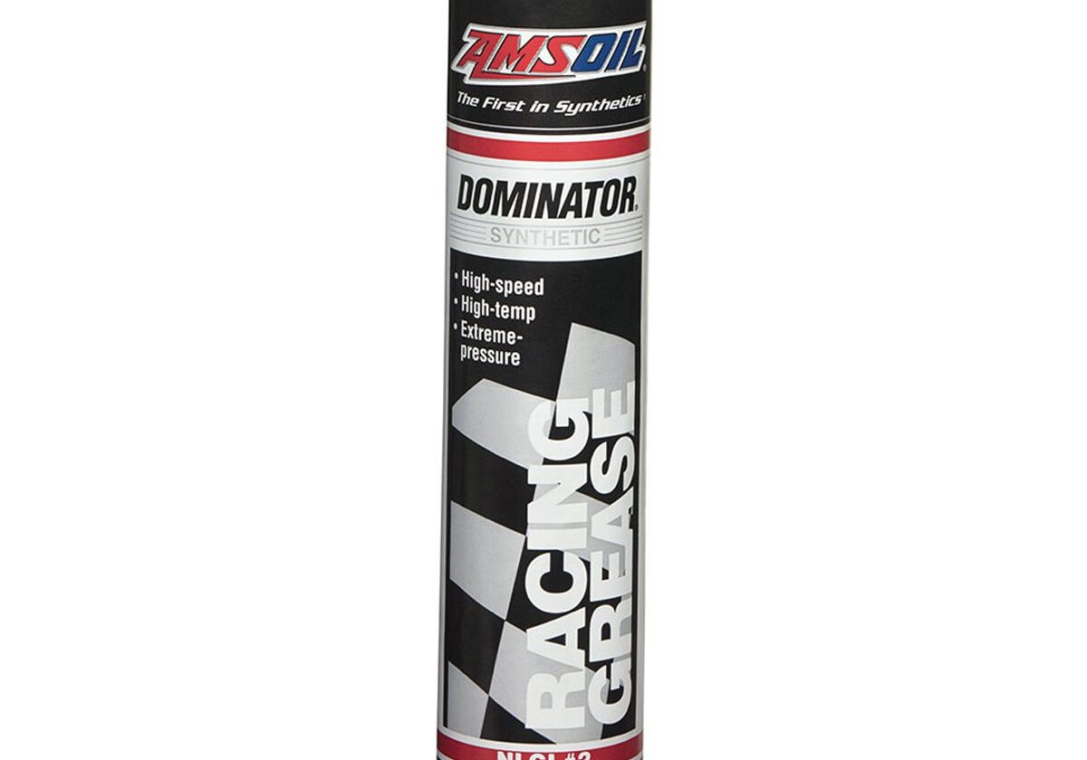 AMSOIL Dominator Racing Grease tube.