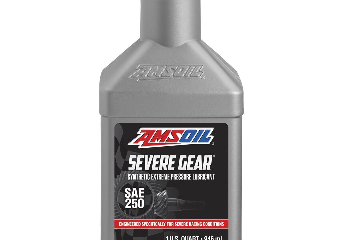 AMSOIL Severe Gear lubricant bottle, SAE 250.