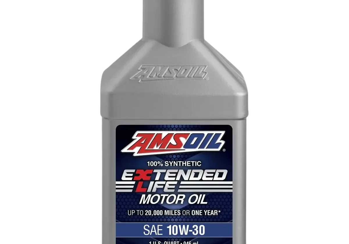 Amsoil motor oil bottle, 10W-30.